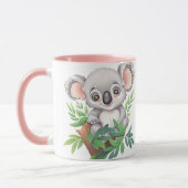 Schattig Baby Koala Beer Mok (Links)