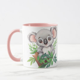 Schattig Baby Koala Beer Mok