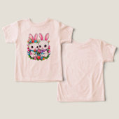 Schattig baby konijn (Ontwerp Voorkant & Achterkant)