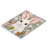 Schattig Baby konijn Notitieboek (Linkerzijde)