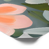 Schattig Baby Konijnenkwekerij Wall Art Poster (Hoek)