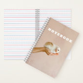 Schattig Baby konijntje Notitieboek (Binnen)