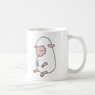 schattig baby lammetje koffiemok
