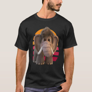 Schattig Baby Mammoth T-shirt