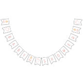 Schattig Baby Meisje en haar mobiele Baby shower Vlaggetjes (Alle)