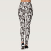 Schattig Baby Pinguïn Patroon Leggings (Achterkant)