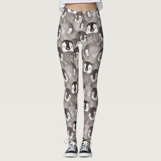 Schattig Baby Pinguïn Patroon Leggings