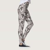 Schattig Baby Pinguïn Patroon Leggings (Rechts)
