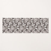 Schattig Baby Pinguïn Patroon Yogamat (Voorkant (horizontaal))