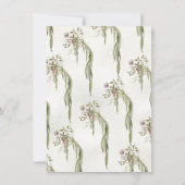 Schattig Baby Red Panda Beer Baby shower Kaart (Achterkant)