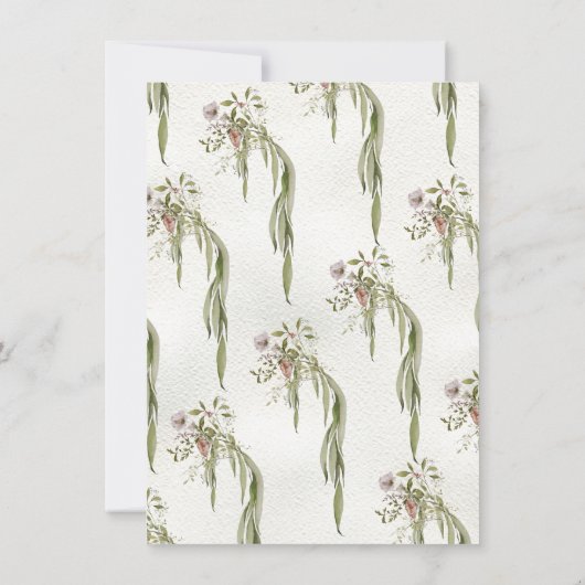 Schattig Baby Red Panda Beer Baby shower Kaart (Achterkant)