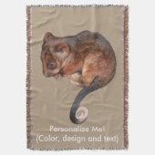 Schattig Baby Ringtail Possum in Australië Deken (Voorkant Verticaal)