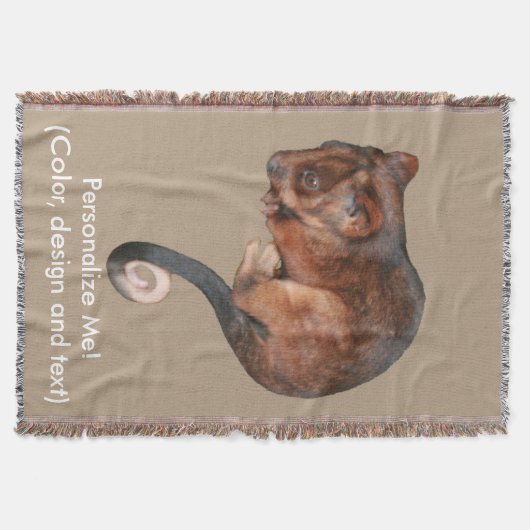 Schattig Baby Ringtail Possum in Australië Deken (Voorkant)