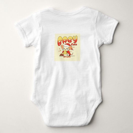 SCHATTIG BABY ROMPER (Achterkant)