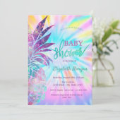 Schattig Baby shower ananas Kaart (Staand voorkant)