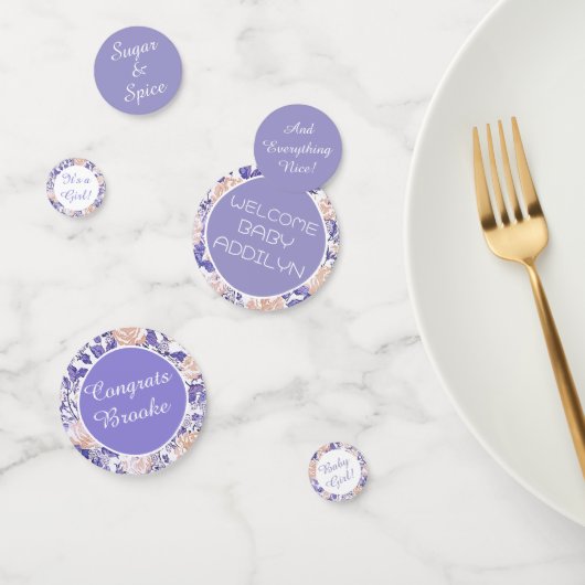 Schattig Baby shower decor tafel Confetti (Groep)