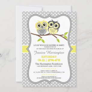 Schattig Baby shower Kaart