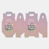 Schattig Baby shower Little Dinosaur Bedankdoosjes (Ongevouwen)