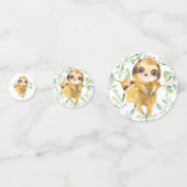 Schattig Baby shower met sleuf Confetti (Voorkanten)