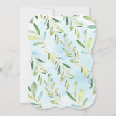 Schattig Baby shower met sleuf Kaart (Achterkant)