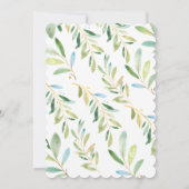 Schattig Baby shower met sleuven Kaart (Achterkant)