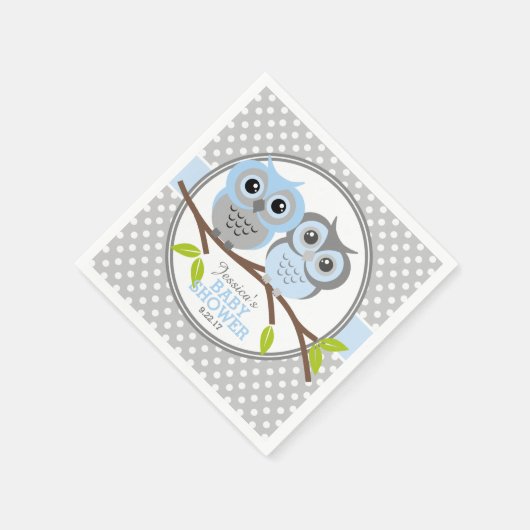 Schattig Baby shower Servetten (Hoek)