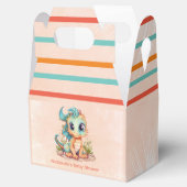 Schattig Baby shower van Little Dragon Fairytale B Bedankdoosjes (Geopend)