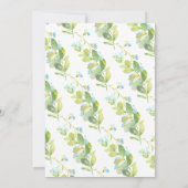 Schattig Baby shower voor mama en Baby-bakkerij Kaart (Achterkant)