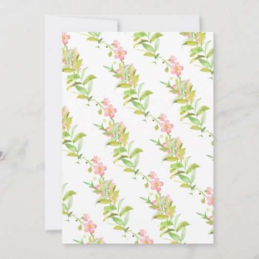 Schattig Baby shower voor moeder en Baby Bunnies Kaart (Achterkant)