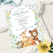 Schattig Baby shower Woodland