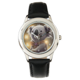 Schattig Baby Smiling Koala Beer Horloge