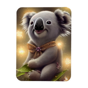 Schattig Baby Smiling Koala Beer Magneet