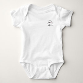 Schattig baby spookje  romper