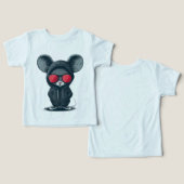 Schattig Baby T-shirt (Ontwerp Voorkant & Achterkant)