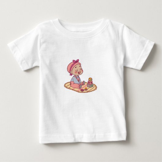 Schattig babysjabloon (Voorkant)