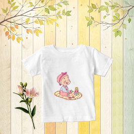 Schattig babysjabloon