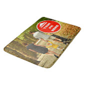 Schattig! Badmat - gepersonaliseerd - groot (Gekanteld)