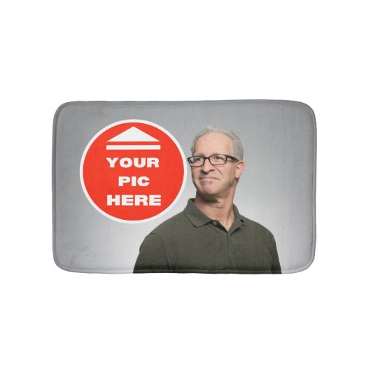 Schattig! Badmat - gepersonaliseerd - Klein (Voorkant)