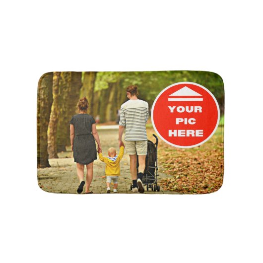 Schattig! Badmat - gepersonaliseerd - Klein (Voorkant)