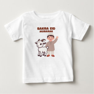 Schattig Bakra Eid Mubarak - Kinderen Eid-vieringe