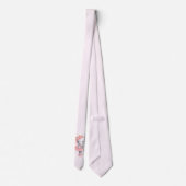 Schattig Ballerina Olifant En Pointe Stropdas (Achterkant)