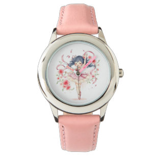 Schattig balletmeisje horloge