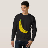 Schattig Banaan Fruit Halloween Kostuum Banaan Veg Trui (Voorkant volledig)