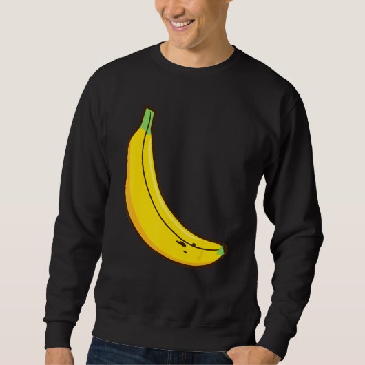 Schattig Banaan Fruit Halloween Kostuum Banaan Veg Trui (Voorkant)