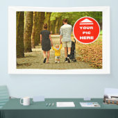Schattig! Banner - Gepersonaliseerd - 4'x6' (Beurs)