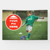 Schattig! Banner - Gepersonaliseerd - 4'x6' (Horizontaal)