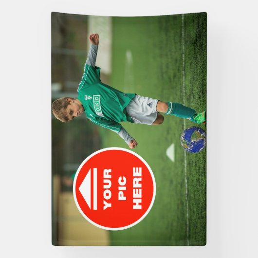 Schattig! Banner - Gepersonaliseerd - 4'x6' (Verticaal)
