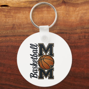 Schattig Basketbal Moeder Speeldag Sport Cadeau Sleutelhanger