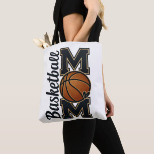 Schattig Basketbal Moeder Speeldag Sport Cadeau Tote Bag