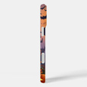 Schattig Basset Hound halloween Heks Puppy Ontwerp Case-Mate iPhone Case (Achterkant / Rechts)
